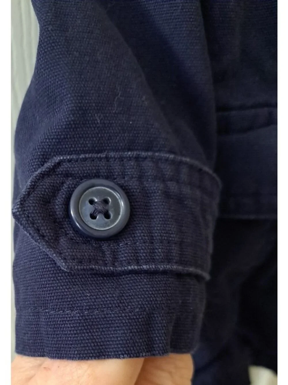 Janie And Jack 6-12 Months Hooded Jacket Zip And Toggle Closure Lightweight